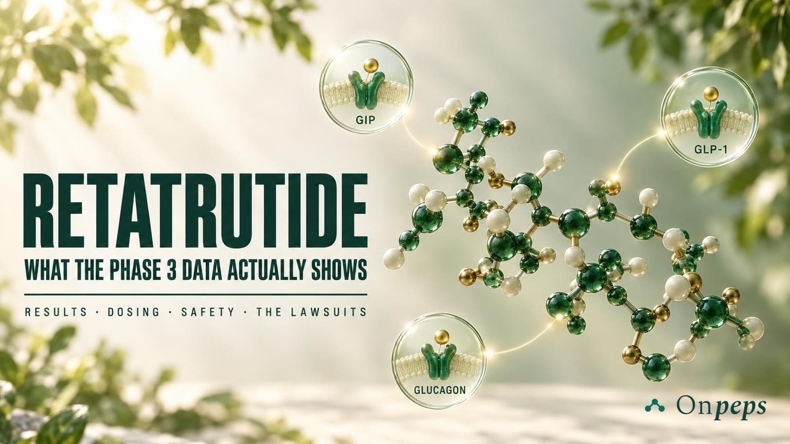 Retatrutide: What the Phase 3 Data Actually Shows — results, dosing, safety, the lawsuits — by ONPEPS.COM