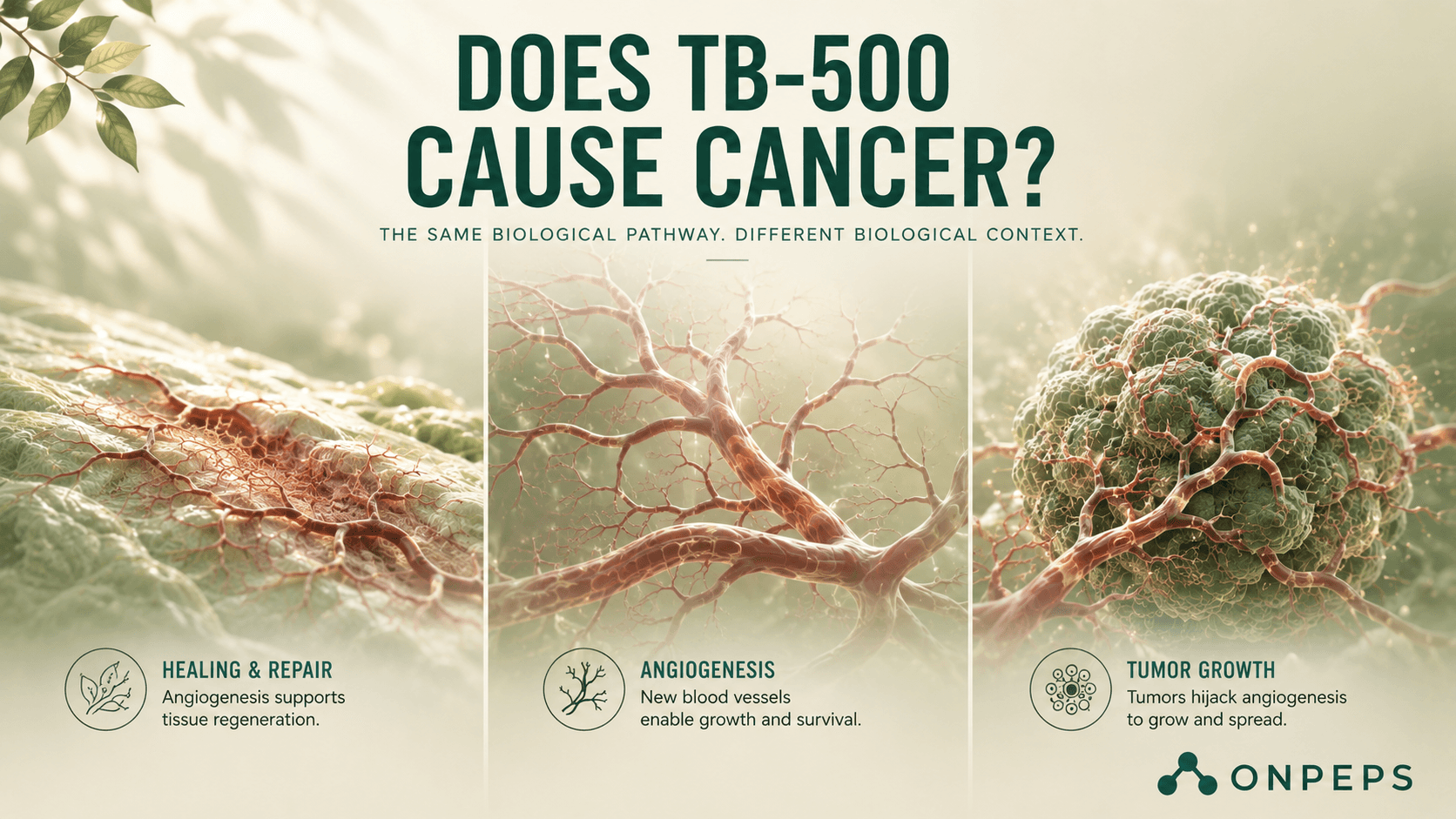 Does TB-500 Cause Cancer? What the evidence says by onpeps